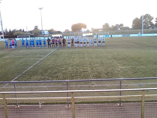 Jornada 15 SEGONA CATALANA GRUP 6. Dissabte 17 de desembre. CF CAMBRILS UNI 1 - CF AMPOSTA  0